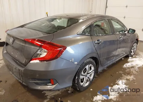 2018 Honda Civic Lx из США, поврежденный, VIN 19XFC2F52JE003023